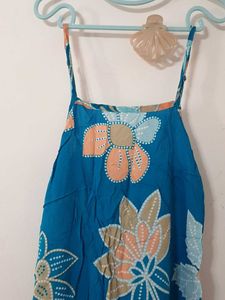 🐦Floral Sphagetti Dress