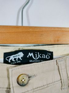 Tan Collar Casual Pants (Women's)