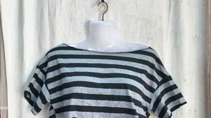 Striped Cropped T-Shirt