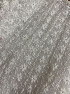 Chikankari kurti w boat necked with long sleeve