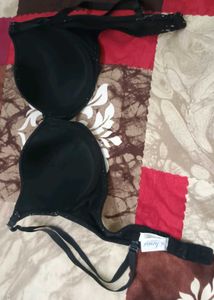 Classic Black Padded Bra 2