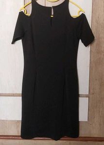 Women Off Soulder Knee Lentgh One Piece