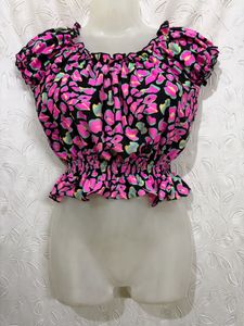 Y2K Kiss Crop Top