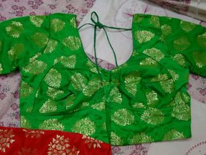 combo 3 Vibrant Brocade Blouses (Set of