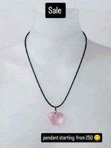 Translucent Pink Pendant