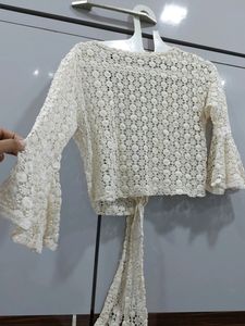 Cream Color Shurug