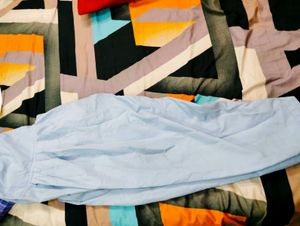 Comfy Blue Checkered Nightdress
