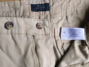 Relaxed fit Beige Trousers