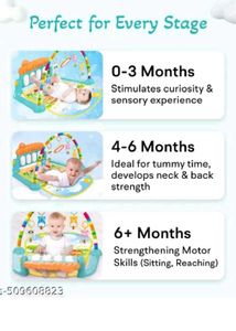 Colorful Baby Play Mat gym piano