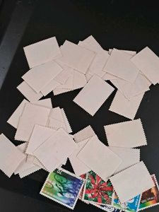 50 Vintage Switzerland stamp collection