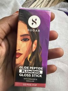 Glide peptide gloss stick