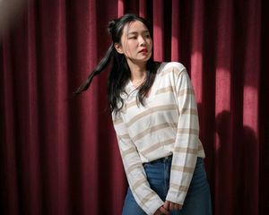 🎀BUY '1' GET '1' FREE Striped Long Sleeve Top