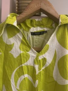 MANGO pure cotton green Tunic