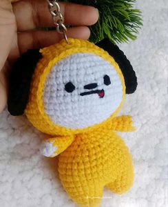 Amigurumi Bt21 Chimmy Keychain/bag Charm