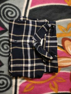 Checkered Button-Down Shirt