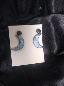Celestial Crescent Moon Earrings