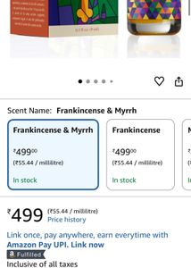 Aromafume Frankincense &amp; Myrrh Anointing Oil