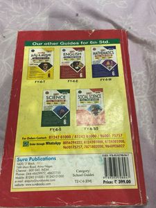 Sura's Super Guide 6th Std. Term II