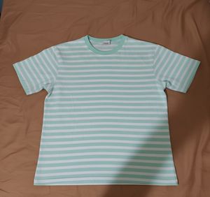 Striped Mint Green Tee