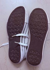 Classic White Canvas Sneakers