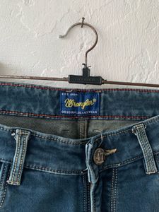 wrangler Blue Denim Jeans