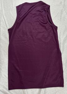 Nike Inspired Burgundy Gym Tank Top | Sleeveless S