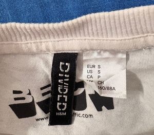 White Graphic Print T-Shirt