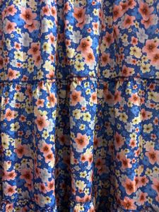 Floral Smocked Midi Dress