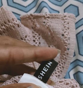 Pink Knit Cropped Cardigan