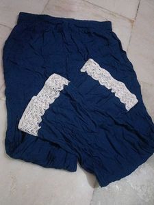 pakistani navy blue kurta set