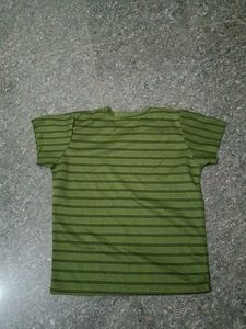 Green Striped T-Shirt