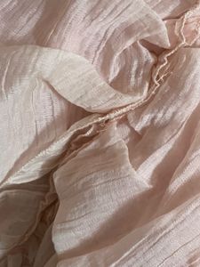 Chic Ruffled Pink Long Sleeve Top