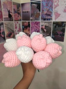 Set of 10 Crochet Tulips 🌷