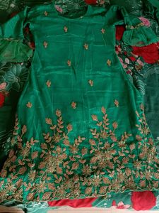 Emerald Green Salwar Kameez