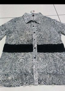 Stylish Printed Collared Shirt
