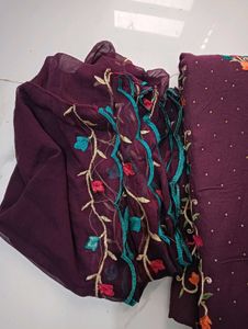 Embroidered Dress Material