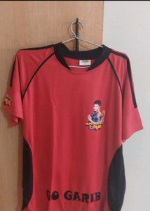 New Men's Half Sleeves Polyester Tshirt Size M