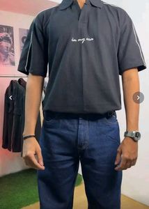 Black 'In My Era' Polo Shirt