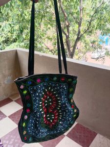 Embroidered Bohemian Shoulder Bag