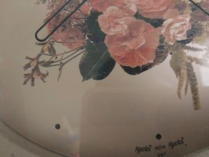 Ajanta Glass Made Wall Clock