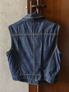 Sleeveless Denim Vest