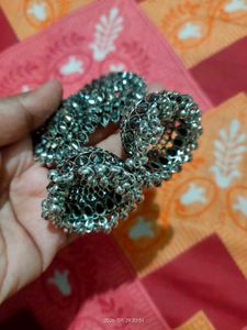 Stunning Oxidised Jhumka Earrings Unused