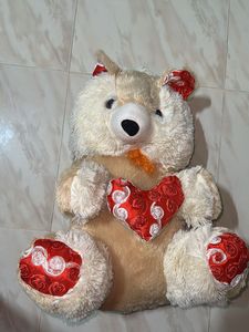 Cute Teddy Bear with Heart
