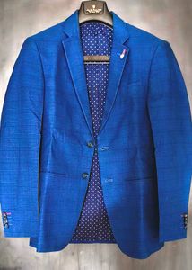 Louis Philippe Men's Blue Blazer
