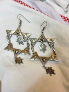 Bohemian Leaf Dangle Earrings
