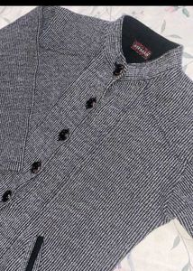 Stylish Women's Grey Cardigan Jacket