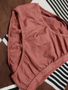 Women Pure Cotton Unused Panty