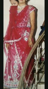 bridal pink lehenga