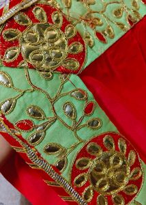 Unused new Gota patti saree
