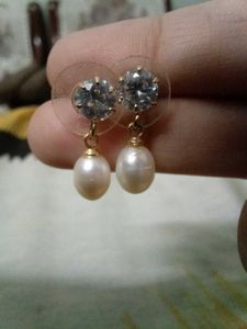 Elegant Pearl Drop Earrings